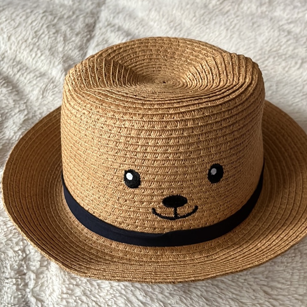 Children’s Place Baby Boy Teddy Bear Hat 12-18 months